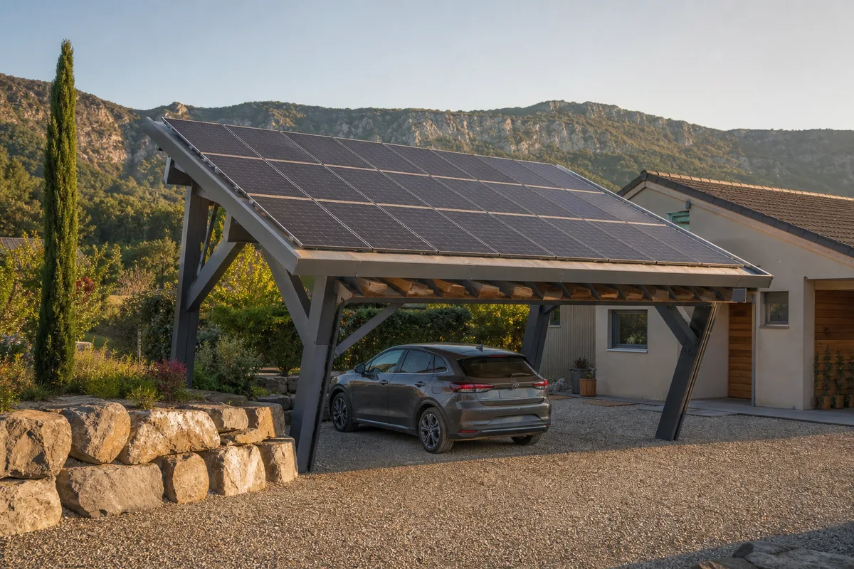 Carport solaire
