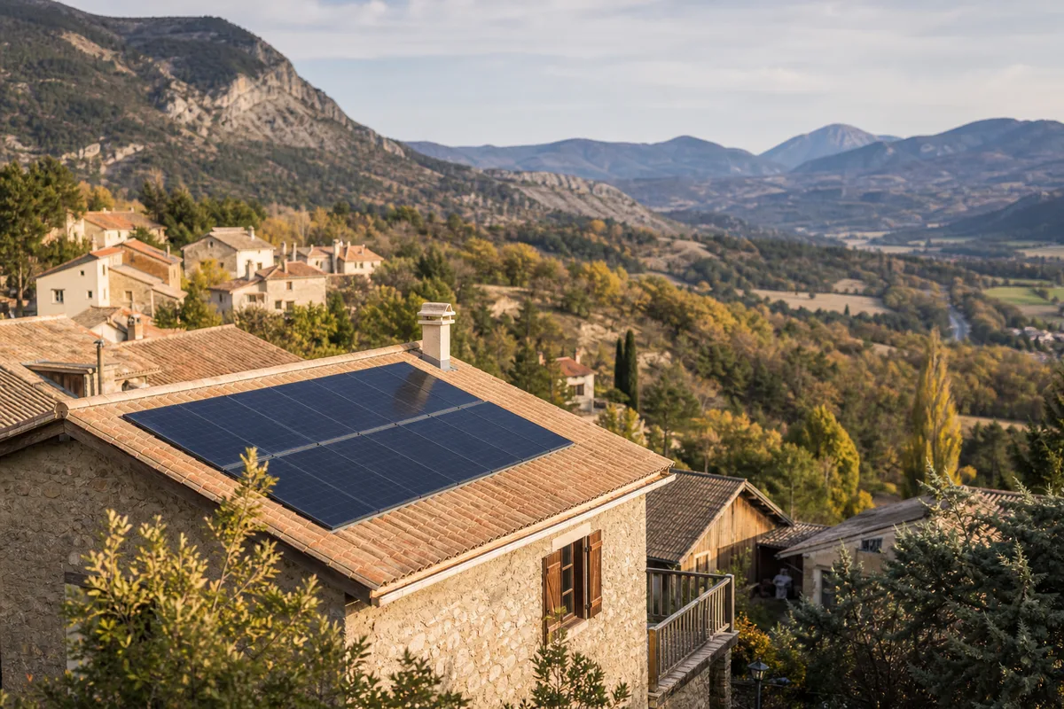 Panneau solaire Garde-Colombe : installation photovoltaïque