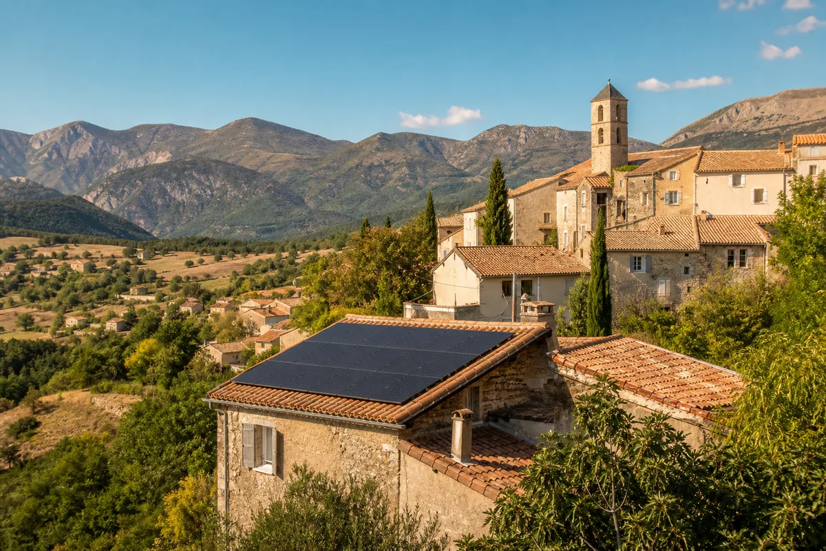 Panneau solaire Upaix : installation photovoltaïque