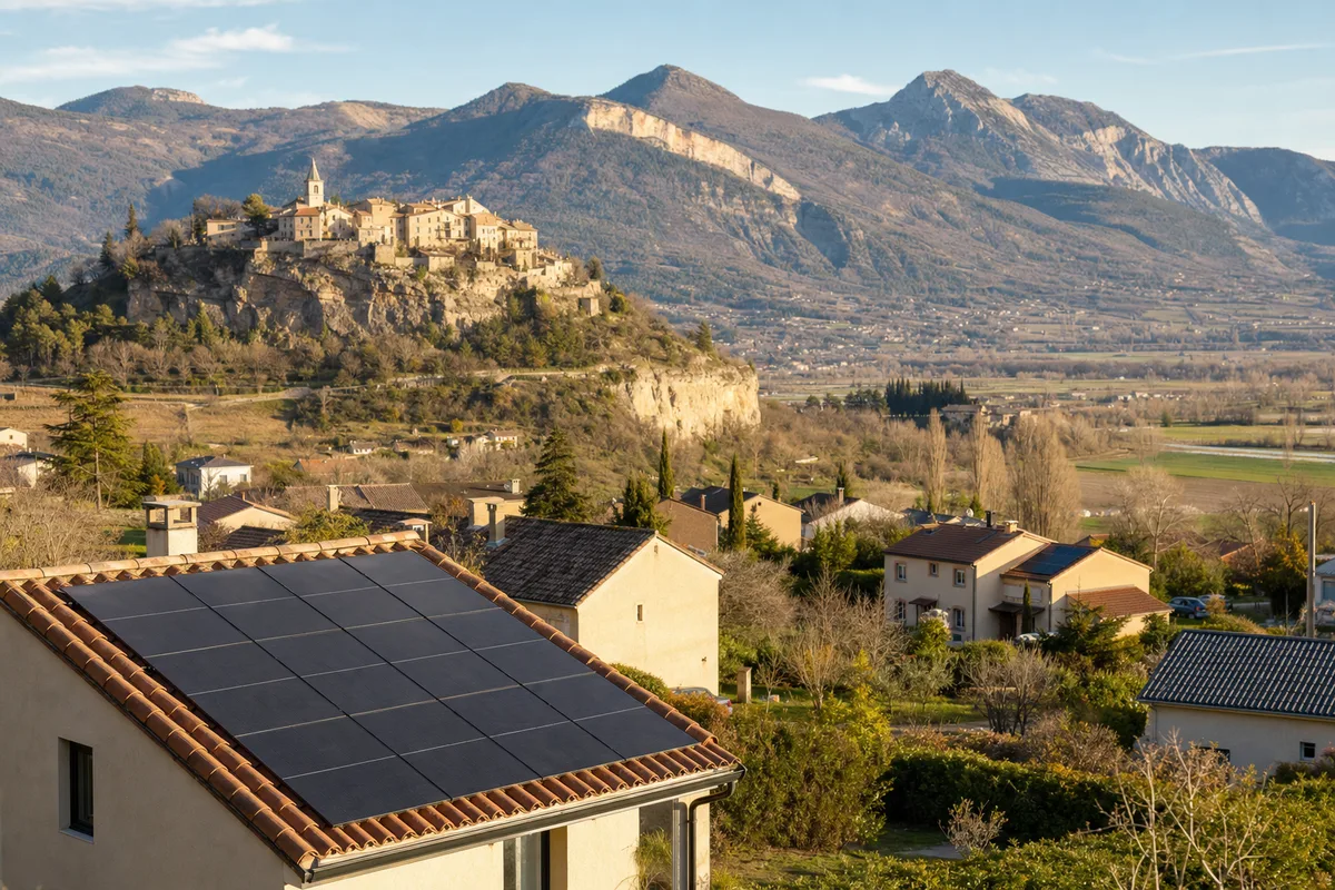 Panneau solaire Ventavon : installation photovoltaïque